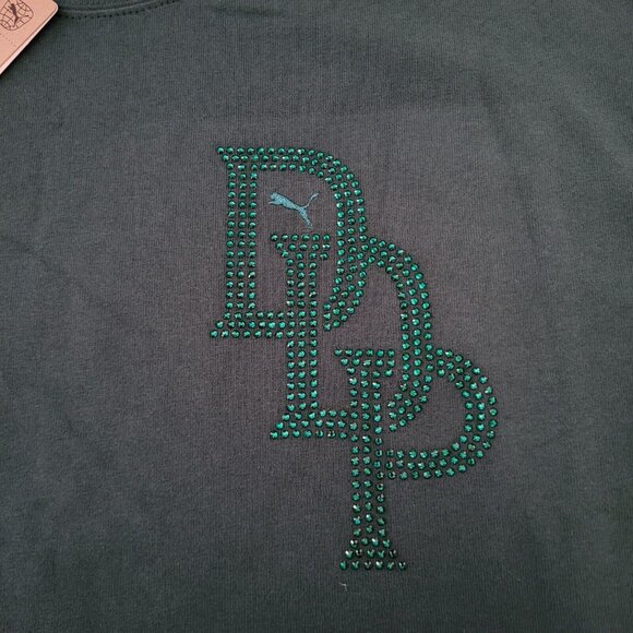 Puma X Dapper Dan Short Sleeve Green Birch Tee NWT Men's Large Msrp $70 - Picture 6 of 8